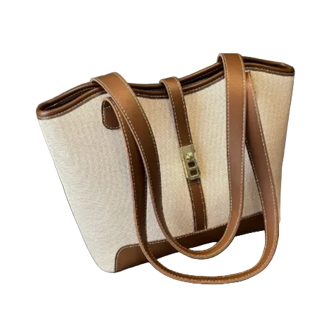 Vintage Large-Capacity Tote