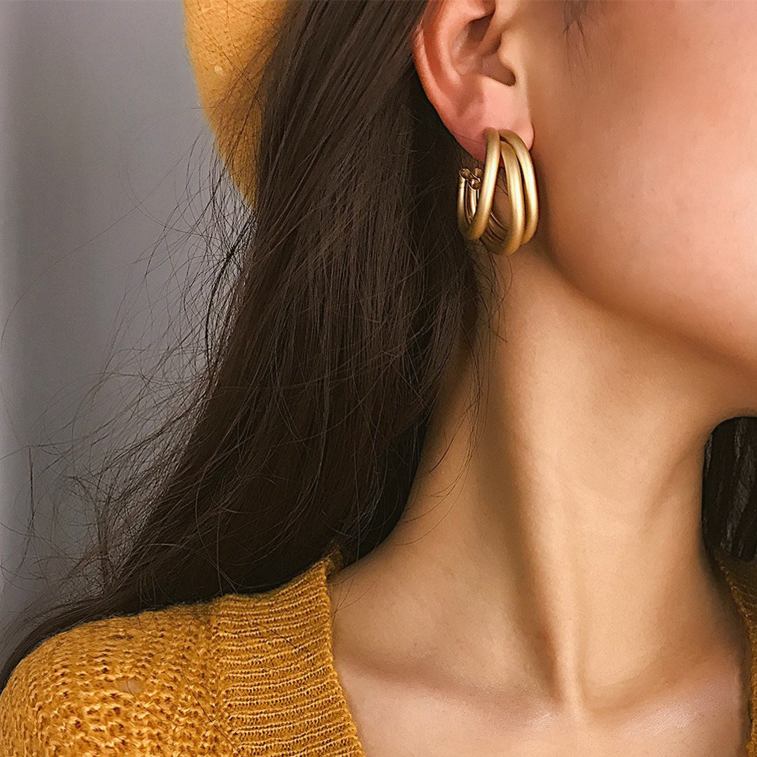 Vintage Style Geometric Earrings