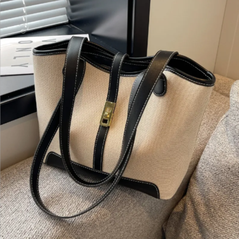 Vintage Large-Capacity Tote