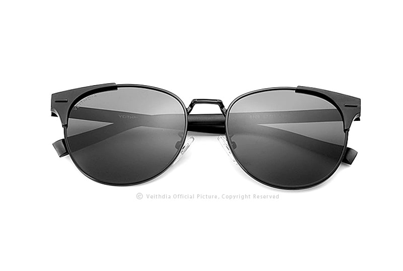 VEITHDIA Retro Polarized Sunglasses [Unisex]