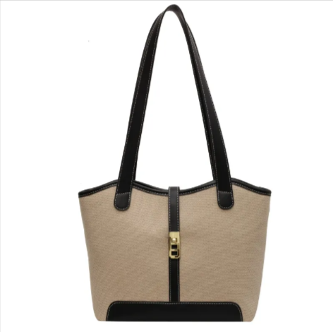 Vintage Large-Capacity Tote