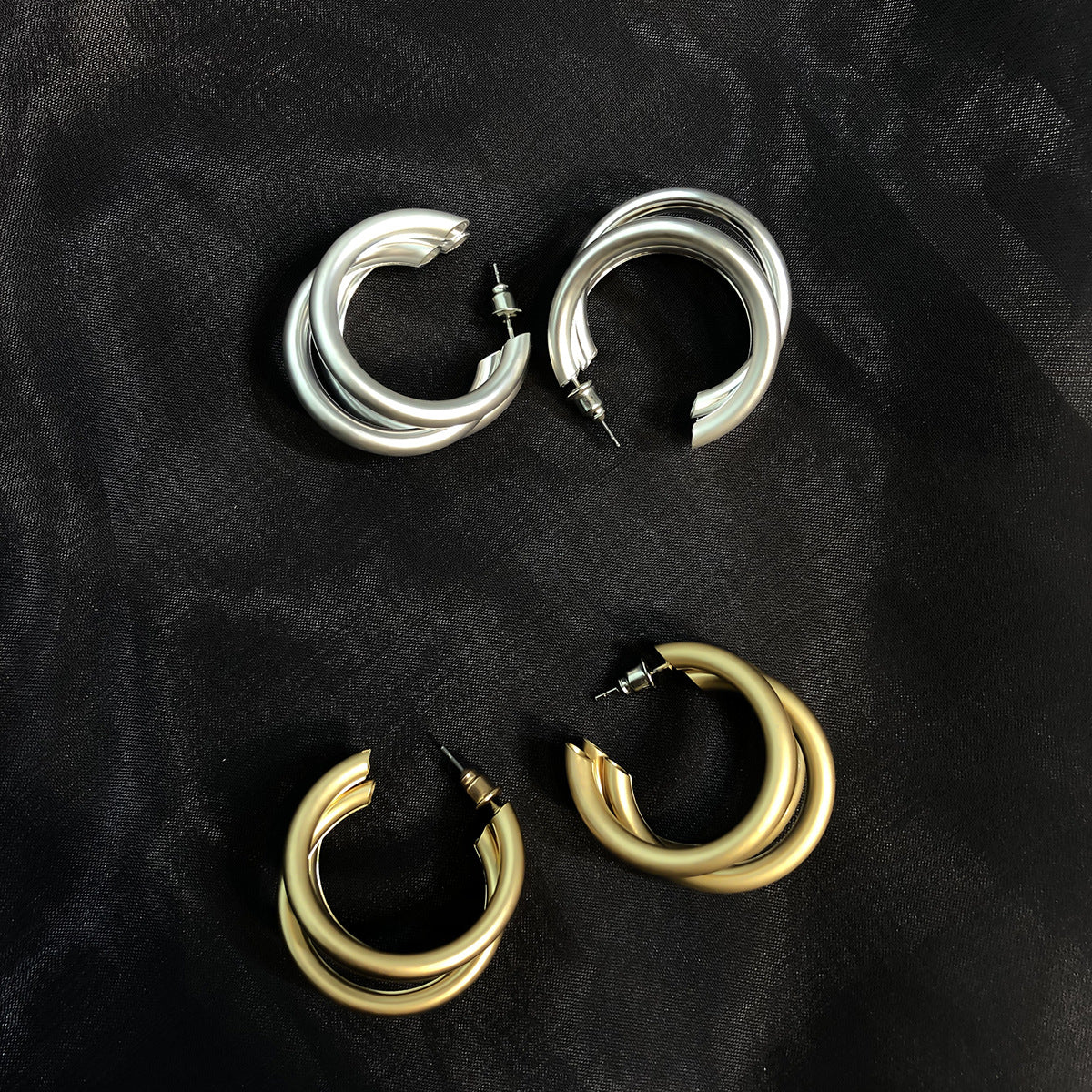 Vintage Style Geometric Earrings