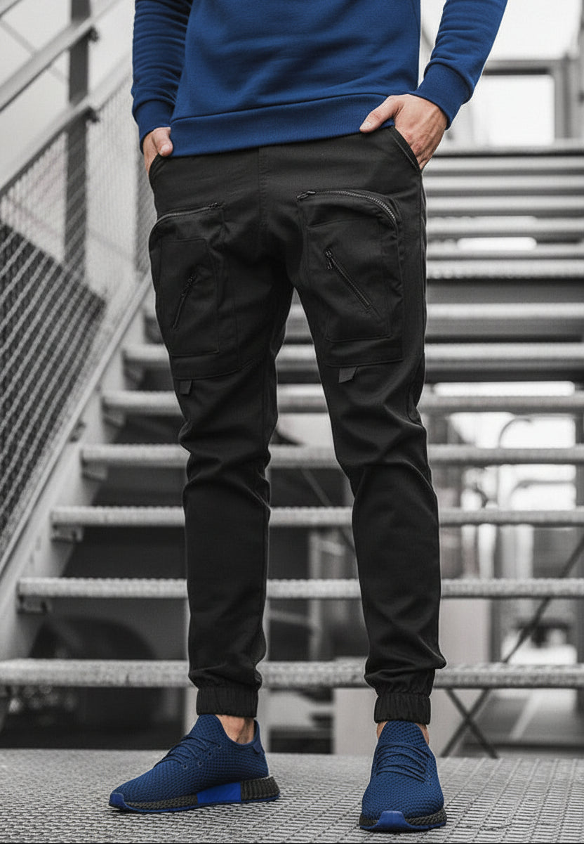 Men's Multi-Pocket Comfort Slacks
