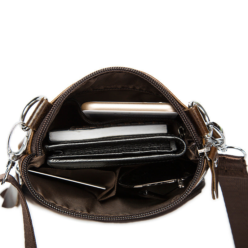 Leather Vintage Crossbody Bag