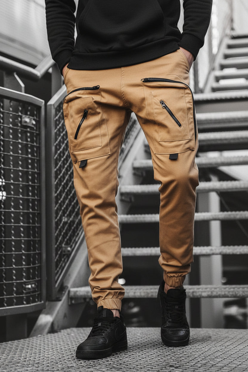 Men's Multi-Pocket Comfort Slacks