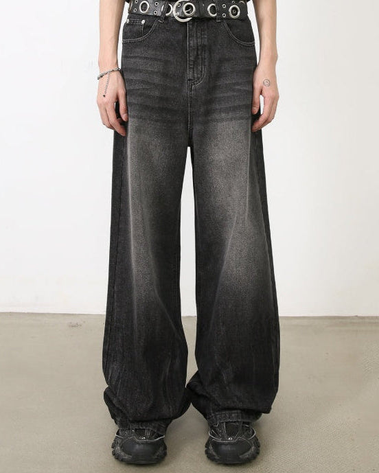 Retro Tattered Denim