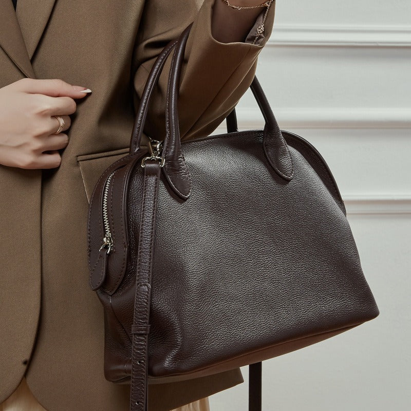 Retro Leather Tote