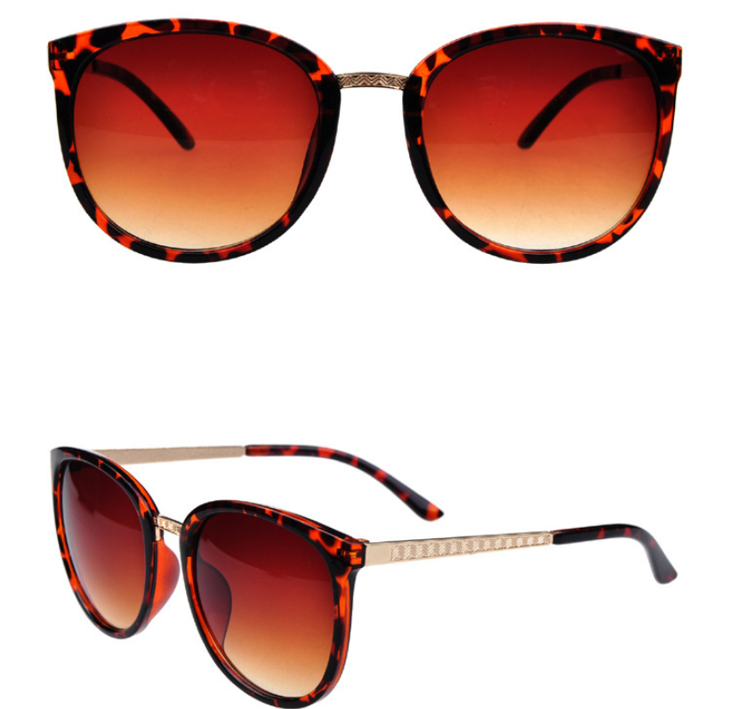 BANDEAU Women's Trendy Round Sunglasses