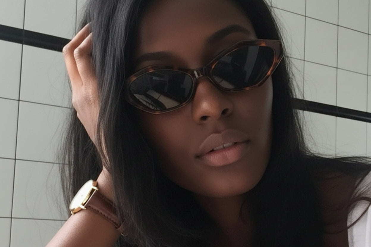 Vintage Oval Sunglasses