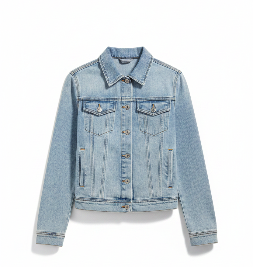 Cropped Denim Jacket