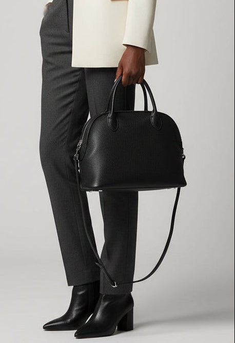Retro Leather Tote