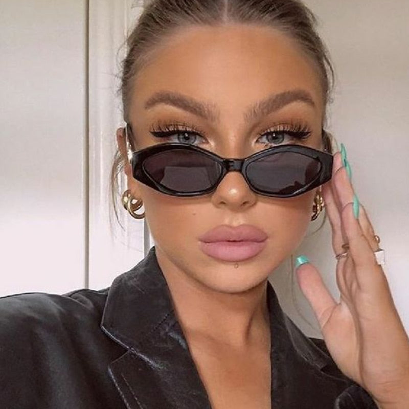 Vintage Oval Sunglasses