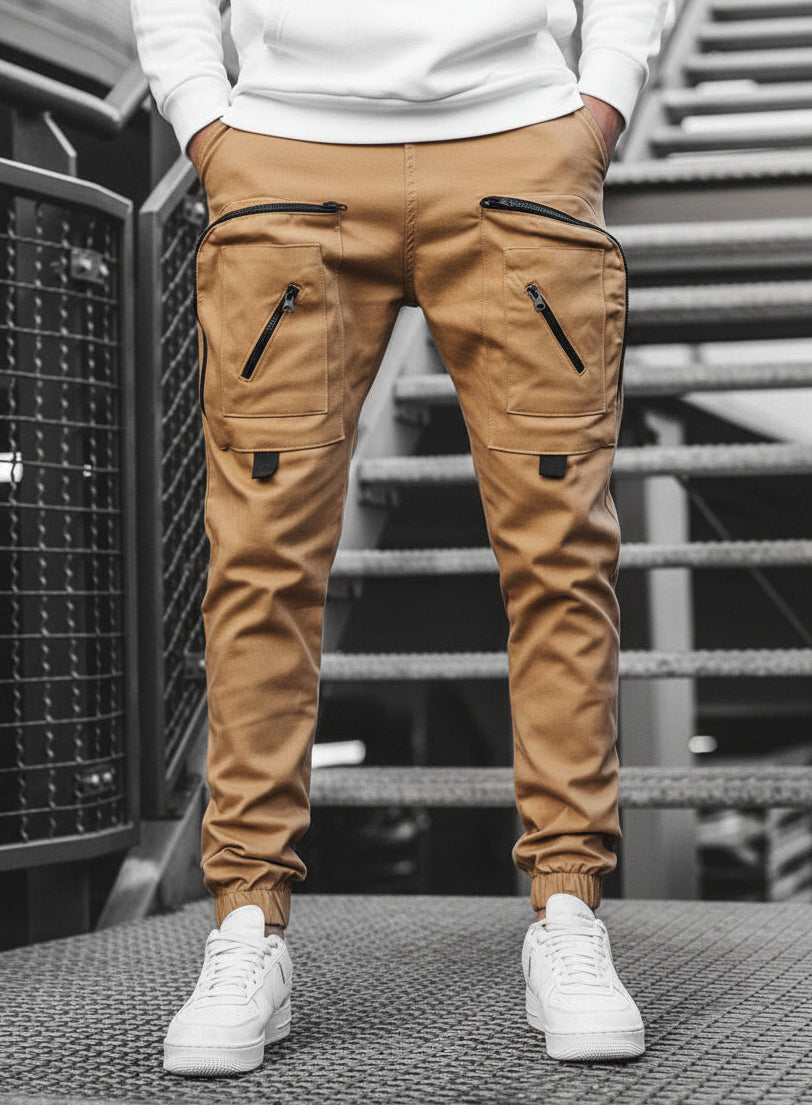 Men's Multi-Pocket Comfort Slacks