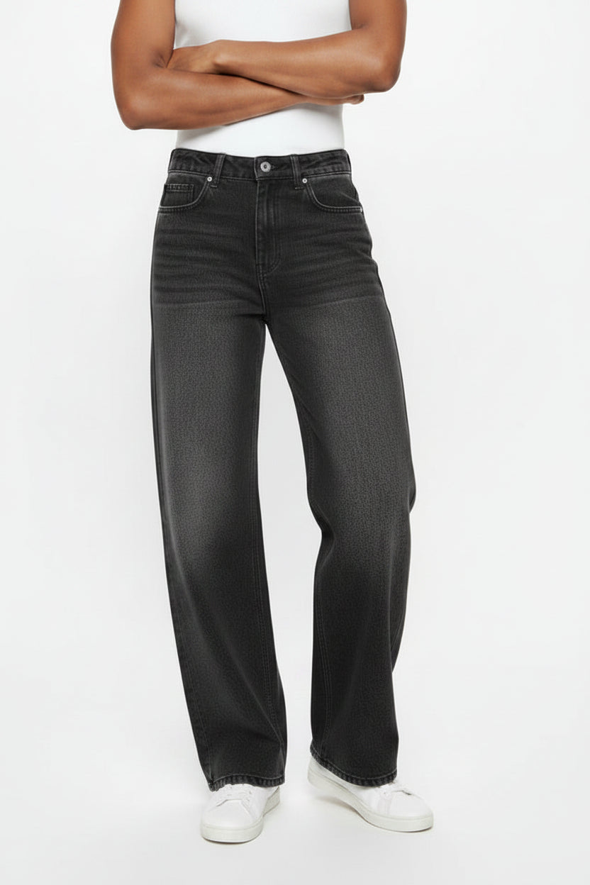 Retro Tattered Denim