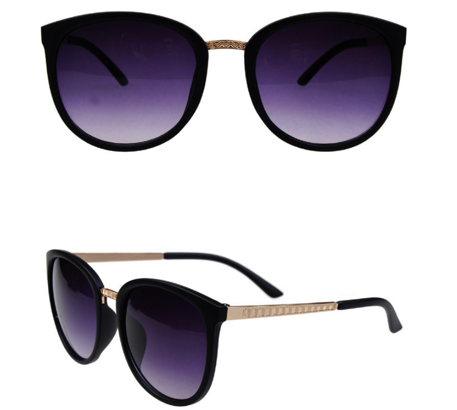 BANDEAU Women's Trendy Round Sunglasses