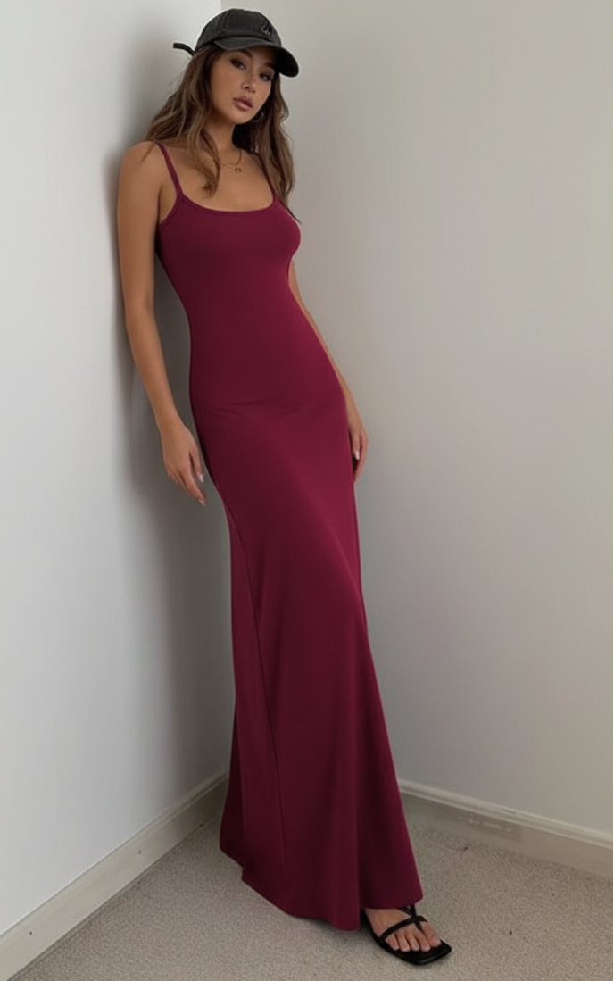 Slim-Fit Camisole Dress