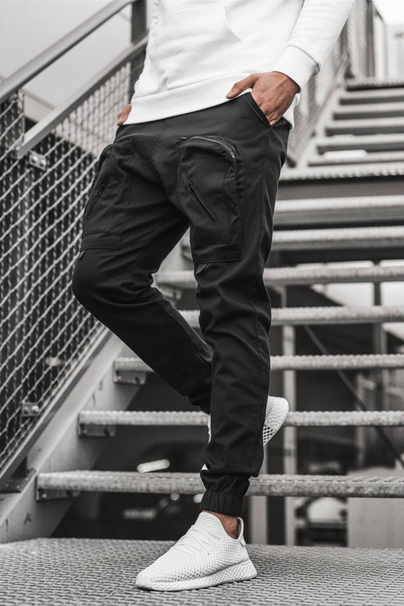 Men's Multi-Pocket Comfort Slacks