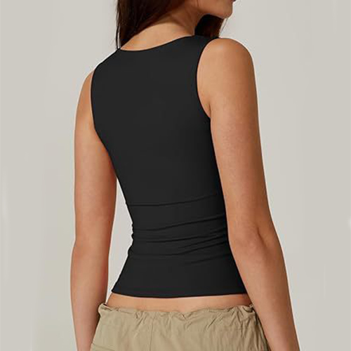 Square-Neck Slim Tank