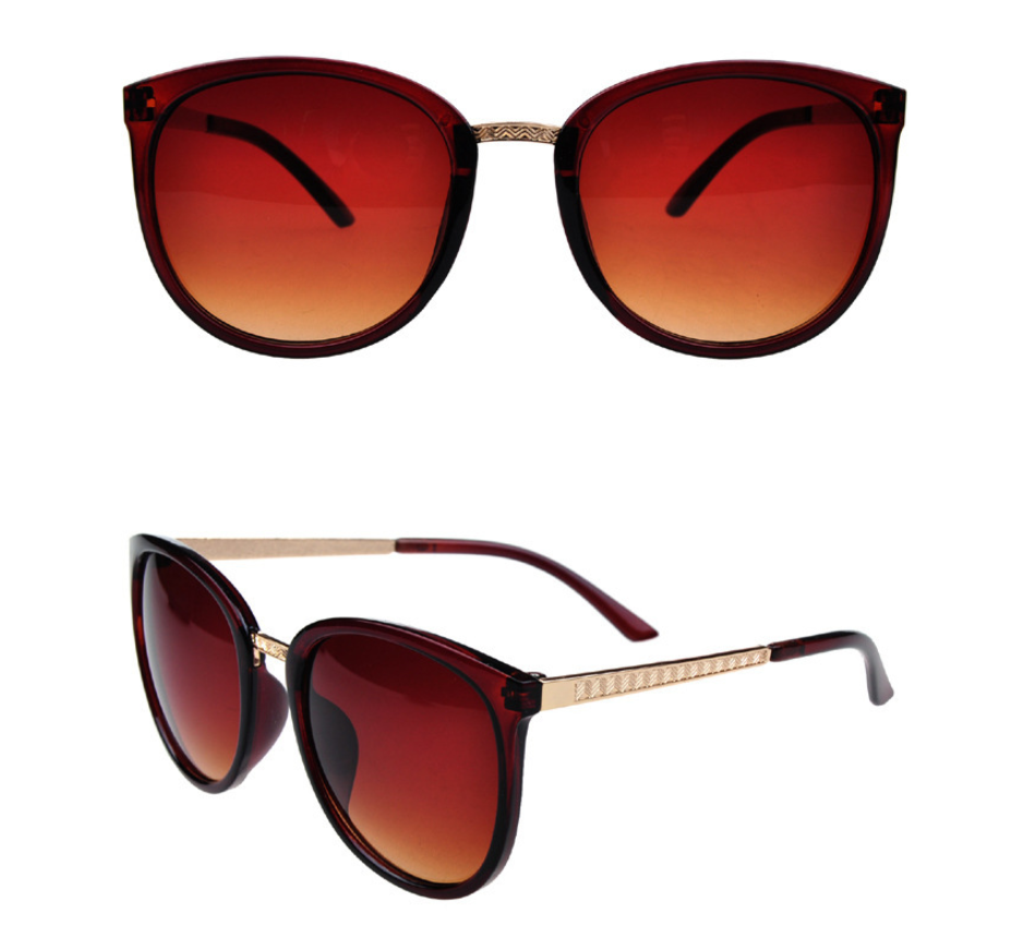 BANDEAU Women's Trendy Round Sunglasses