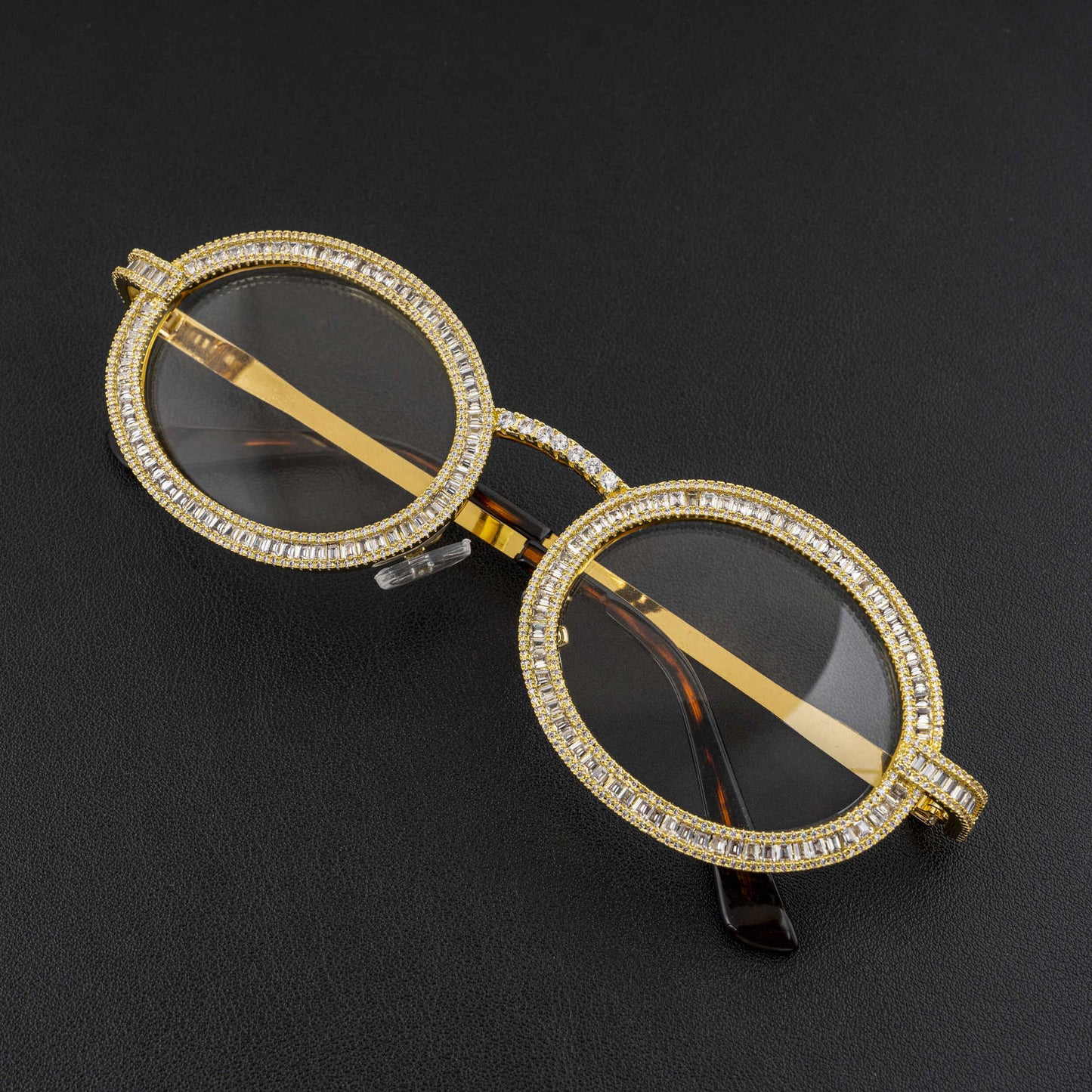 CHIQUE Studded Metallic Sunglasses